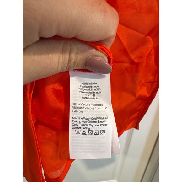 J.Crew Blouse w/ Matching Camisole 100% Viscose Size 4 - Picture 4 of 6